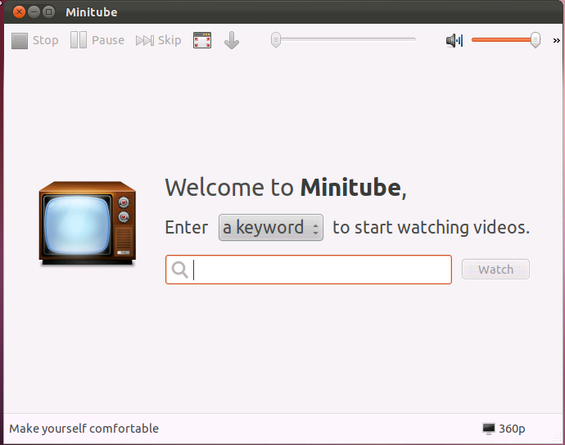 minitube for ubuntu